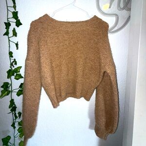 Forever 21 Brown Knit Sweater – Size M